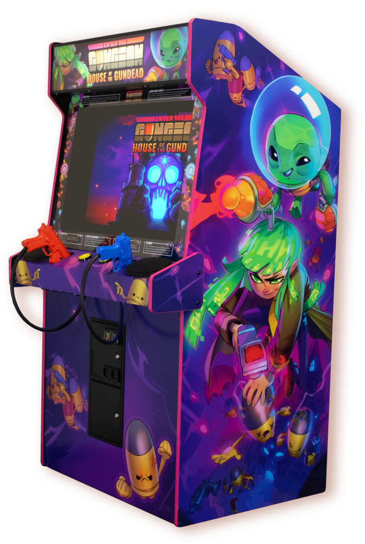 Enter The Gungeon: House of the Gundead arcade machine