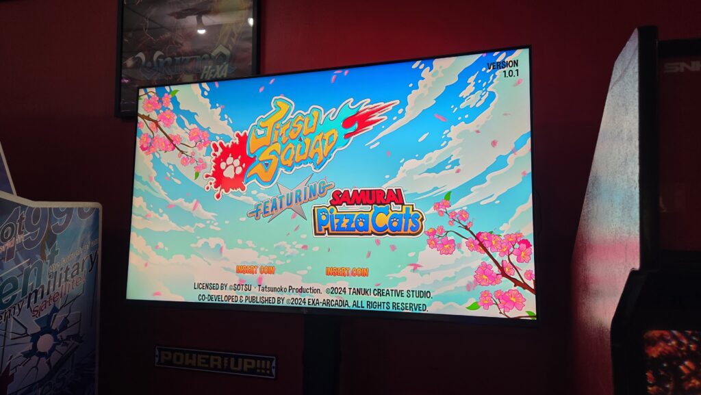 Jistu Squad Featuring The Samurai Pizza Cats on exA-Arcadia